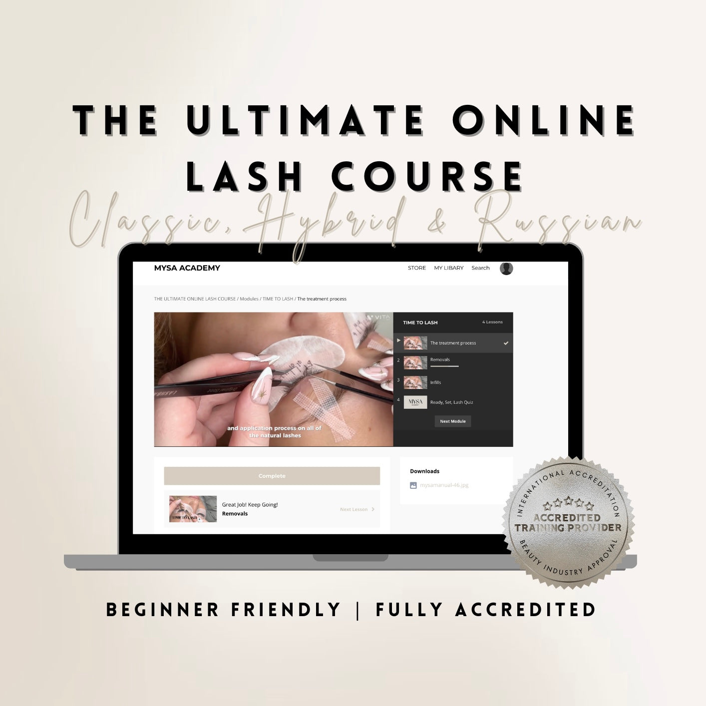 The Ultimate Online Lash Course